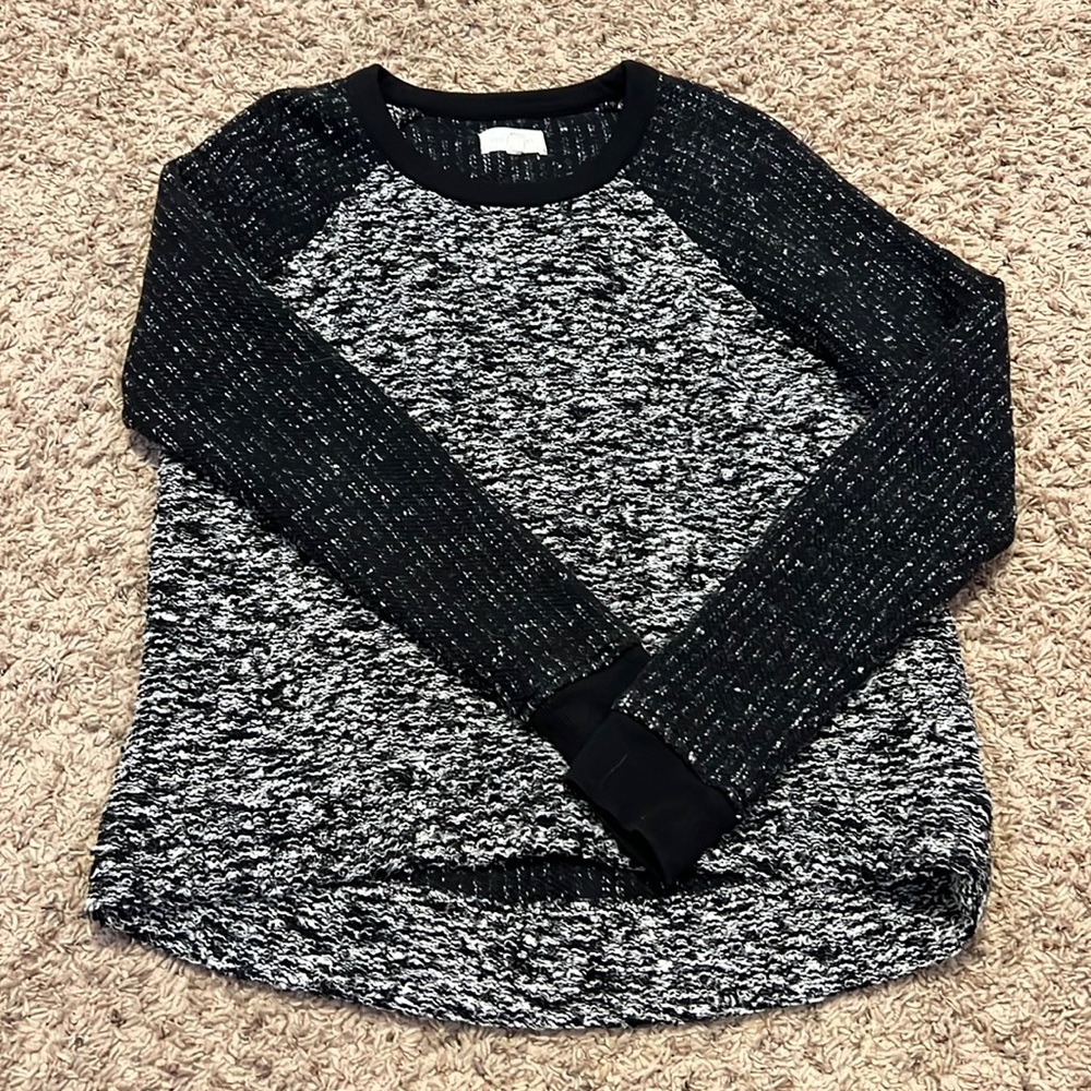 Black and Grey Lou and Grey Sweater